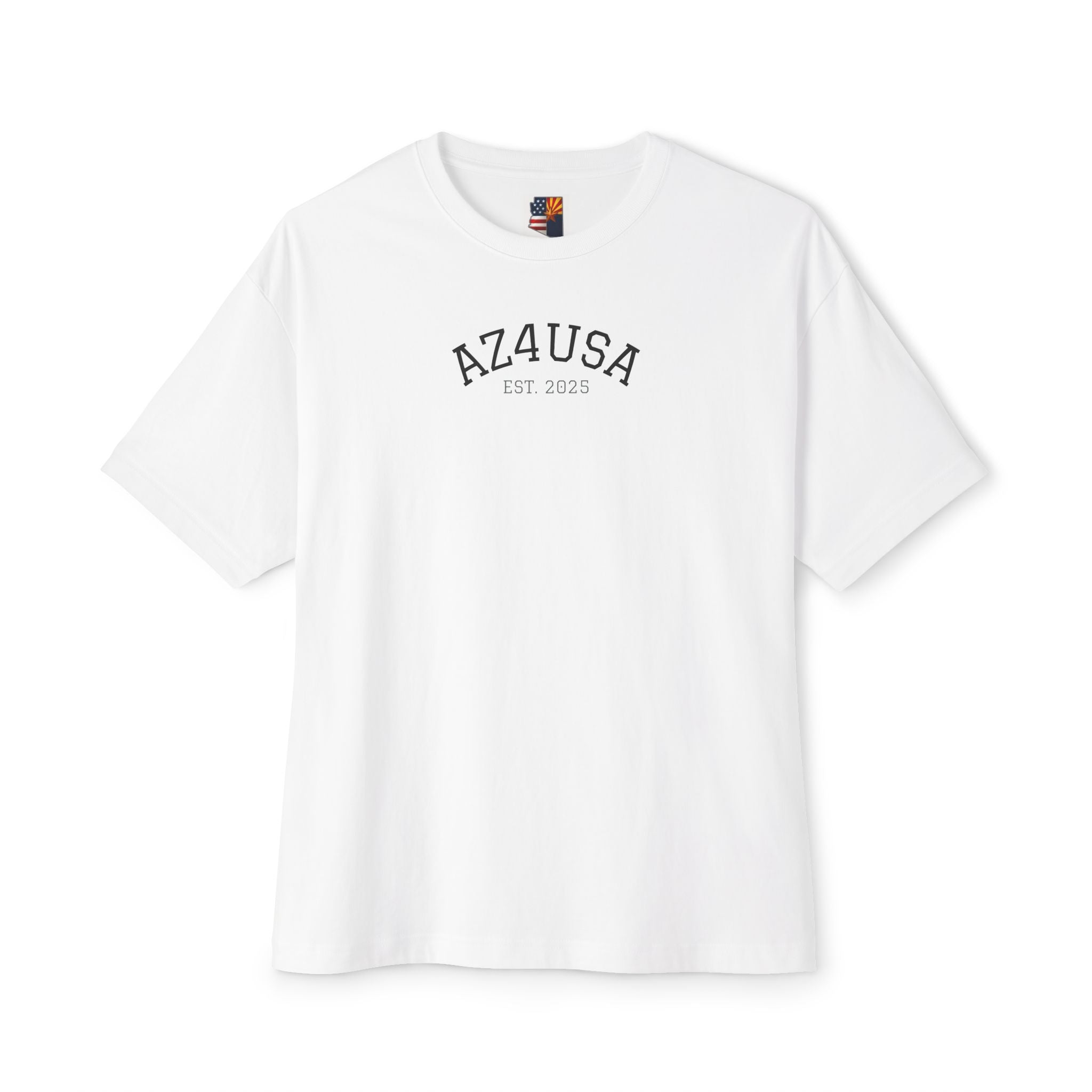Arizona Pride Boxy Tee - Unisex Oversized T-Shirt, Casual Wear, Summer Essential, Gift for Travelers, American Southwest Apparel