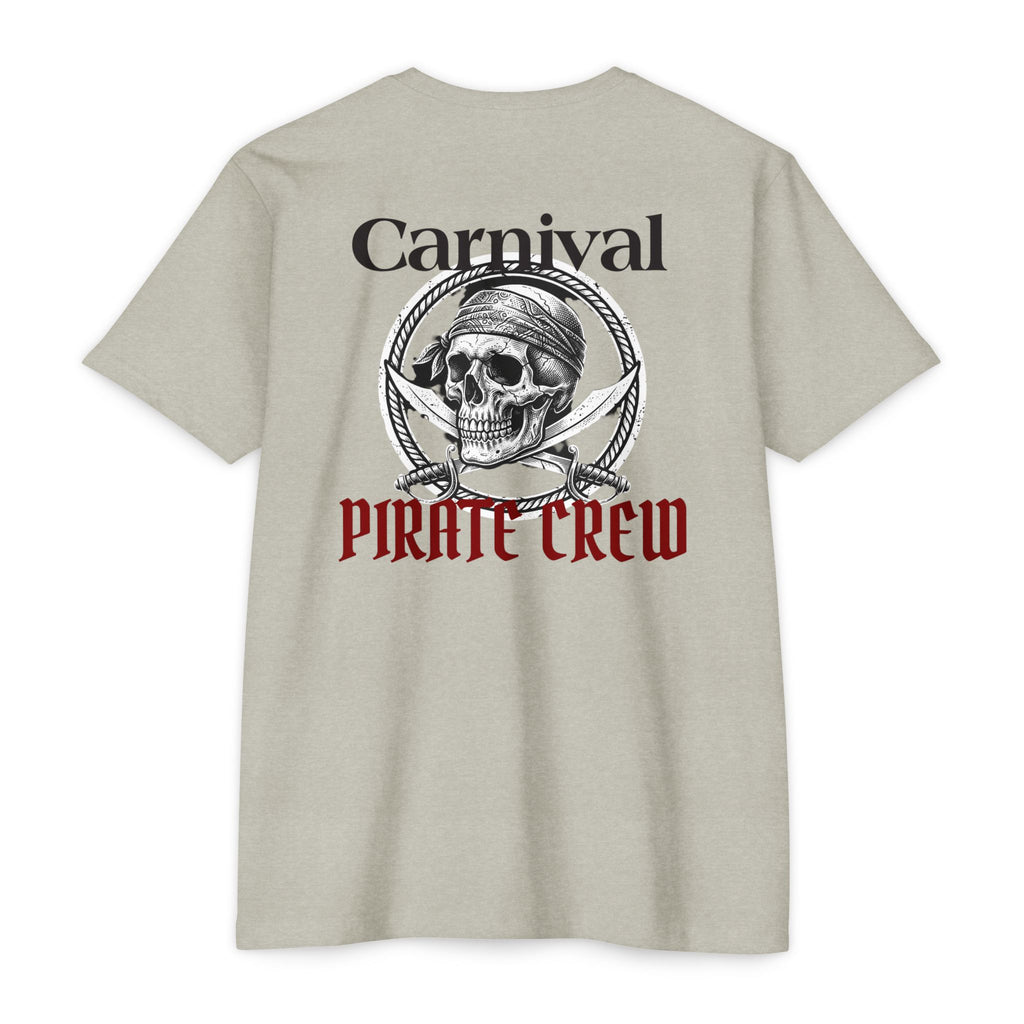 Carnival Pirate Crew T-Shirt — Skull & Crossbones Retro Festival Tee