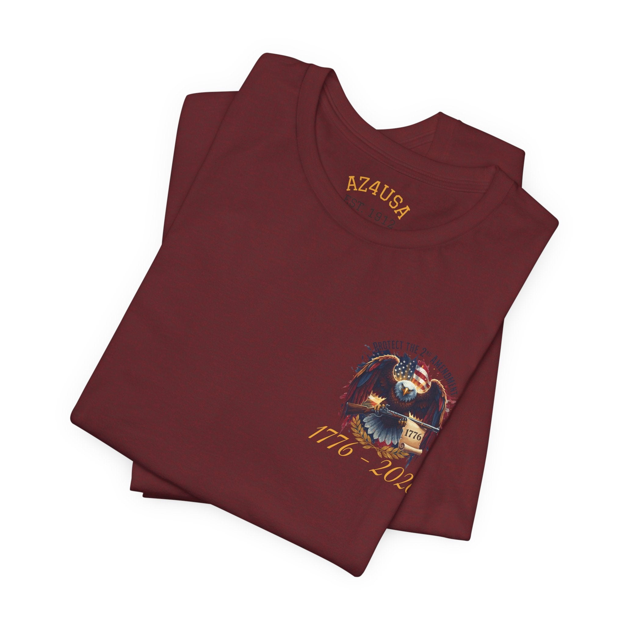 2nd Amendment Eagle T-Shirt — Protect the 2nd Amendment Patriotic USA Tee