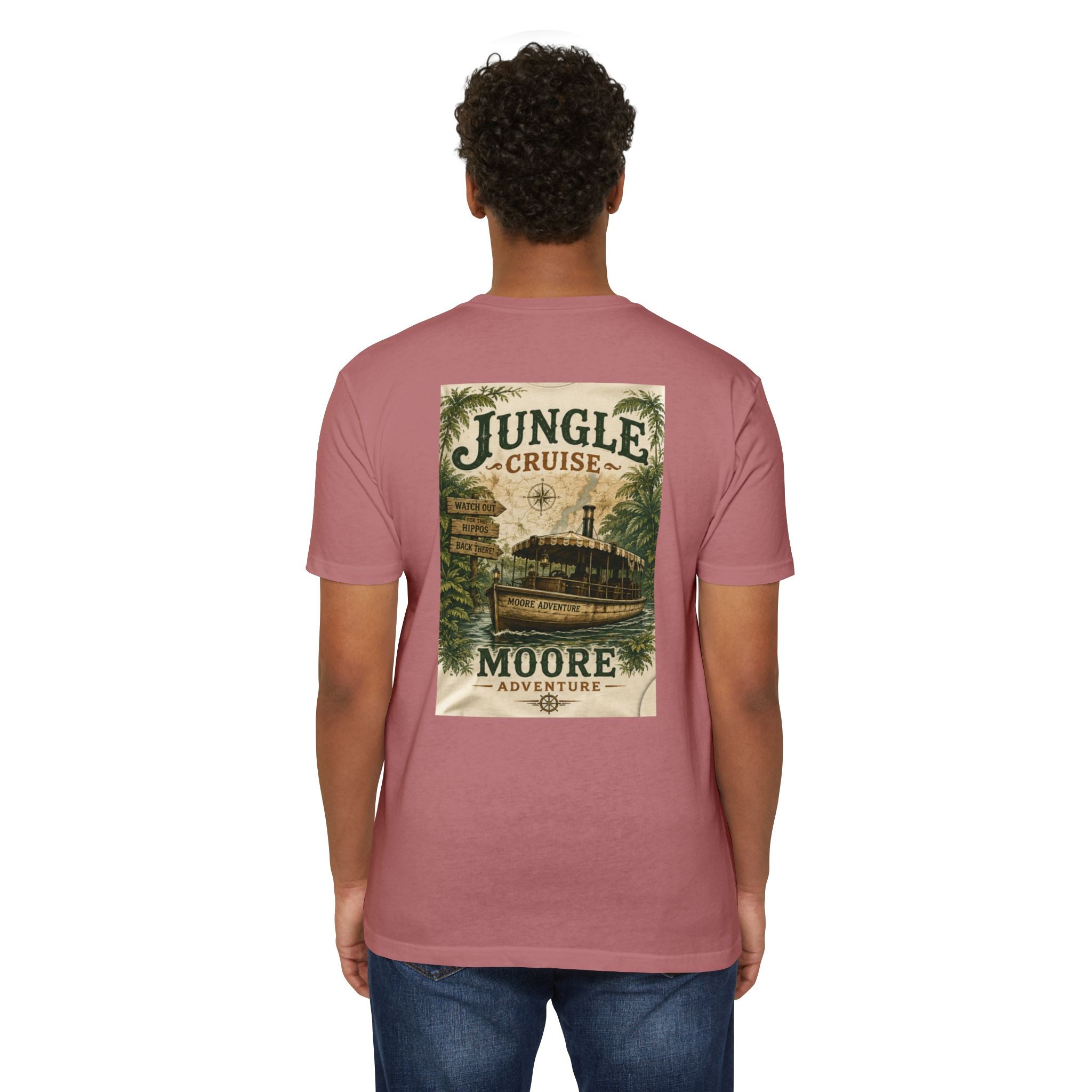 Jungle Cruise Adventure T-Shirt — Moore Riverboat Vintage Travel Tee