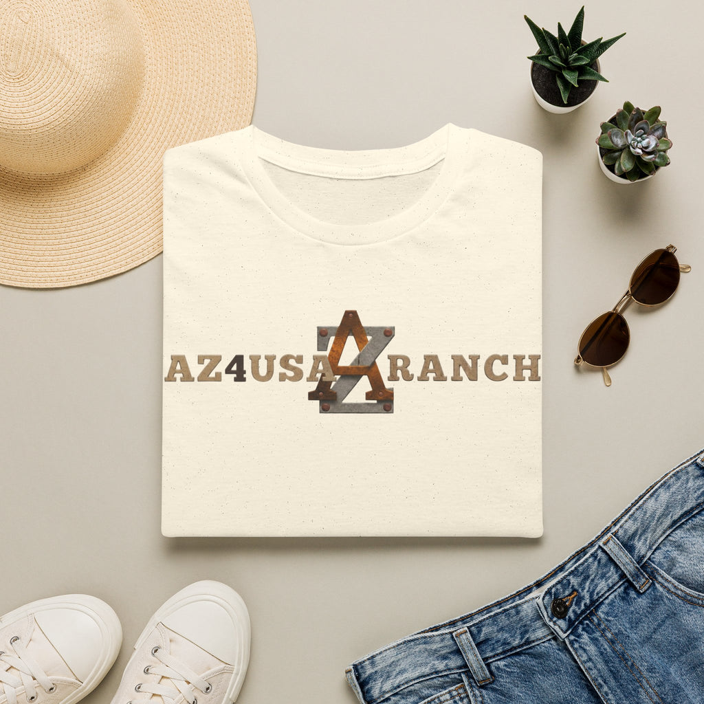 AZ4USA Ranch Logo T-Shirt — Rustic Western Graphic Tee