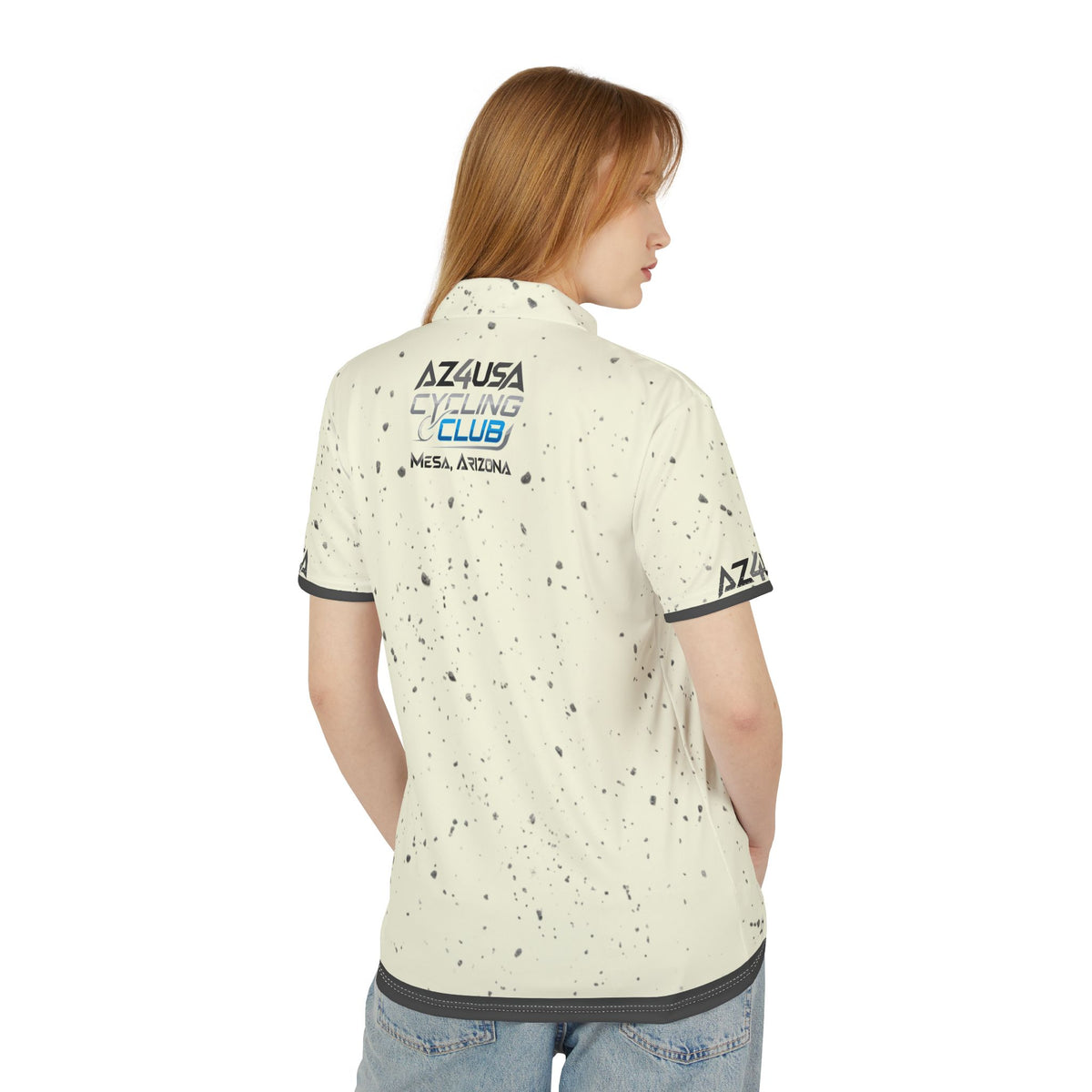 Copy of Core Media Services Desert Storm Polo Shirt — Speckled Logo Polo
