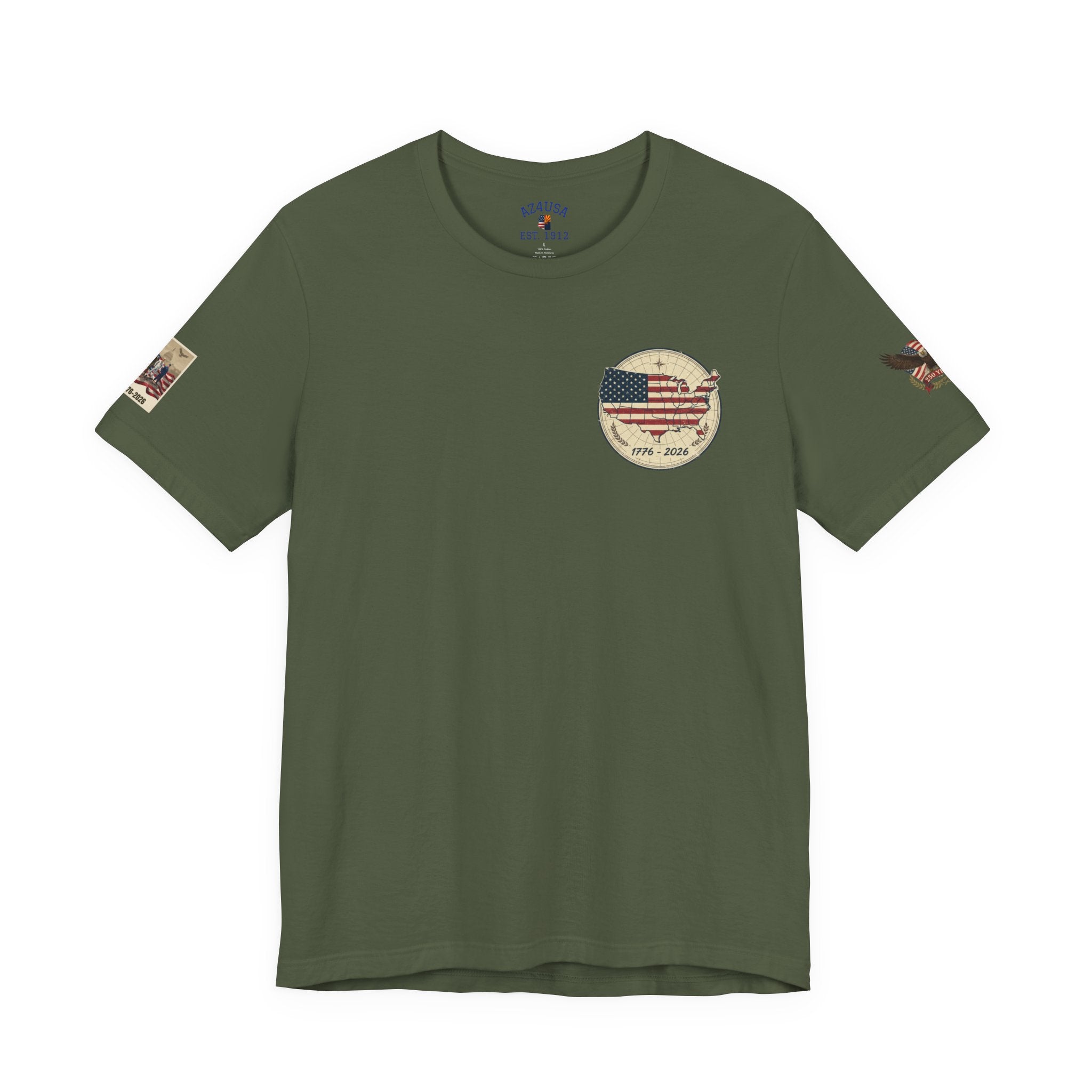 Second Amendment Eagle T-Shirt - Right to Keep and Bear Arms Graphic Tee