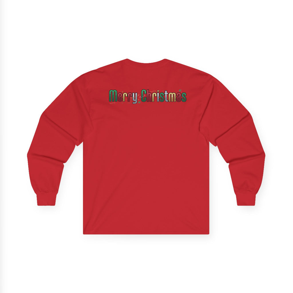 Christmas Gingerbread Crew Long Sleeve Tee — "Merry Christmas 2026"