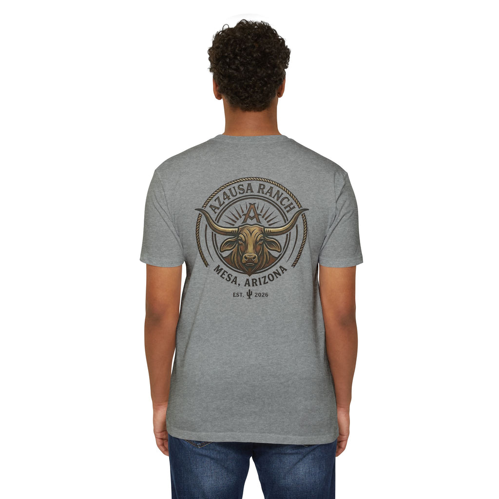 Arizona Ranch T-Shirt — "AZ4USA Ranch" Western Graphic Tee