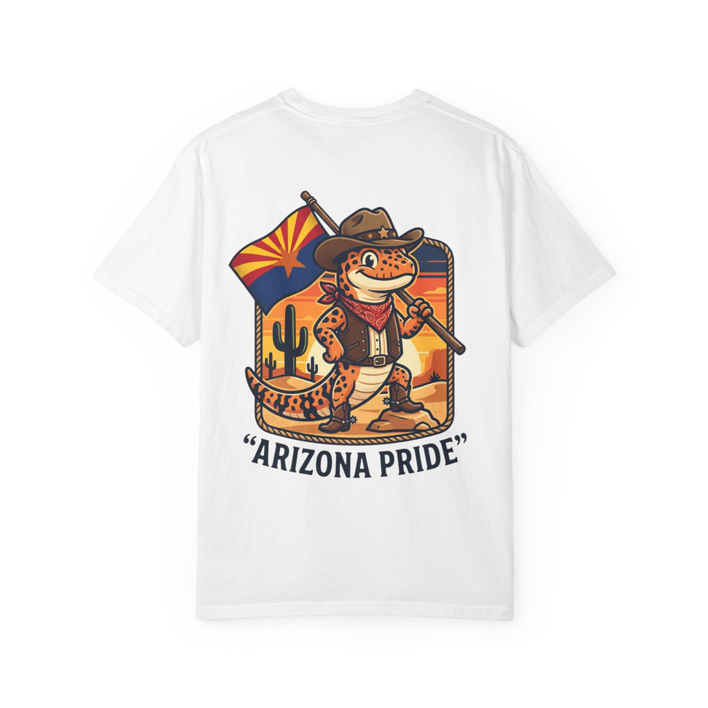 Arizona Pride T-Shirt — Desert Gecko Cowboy Graphic Tee