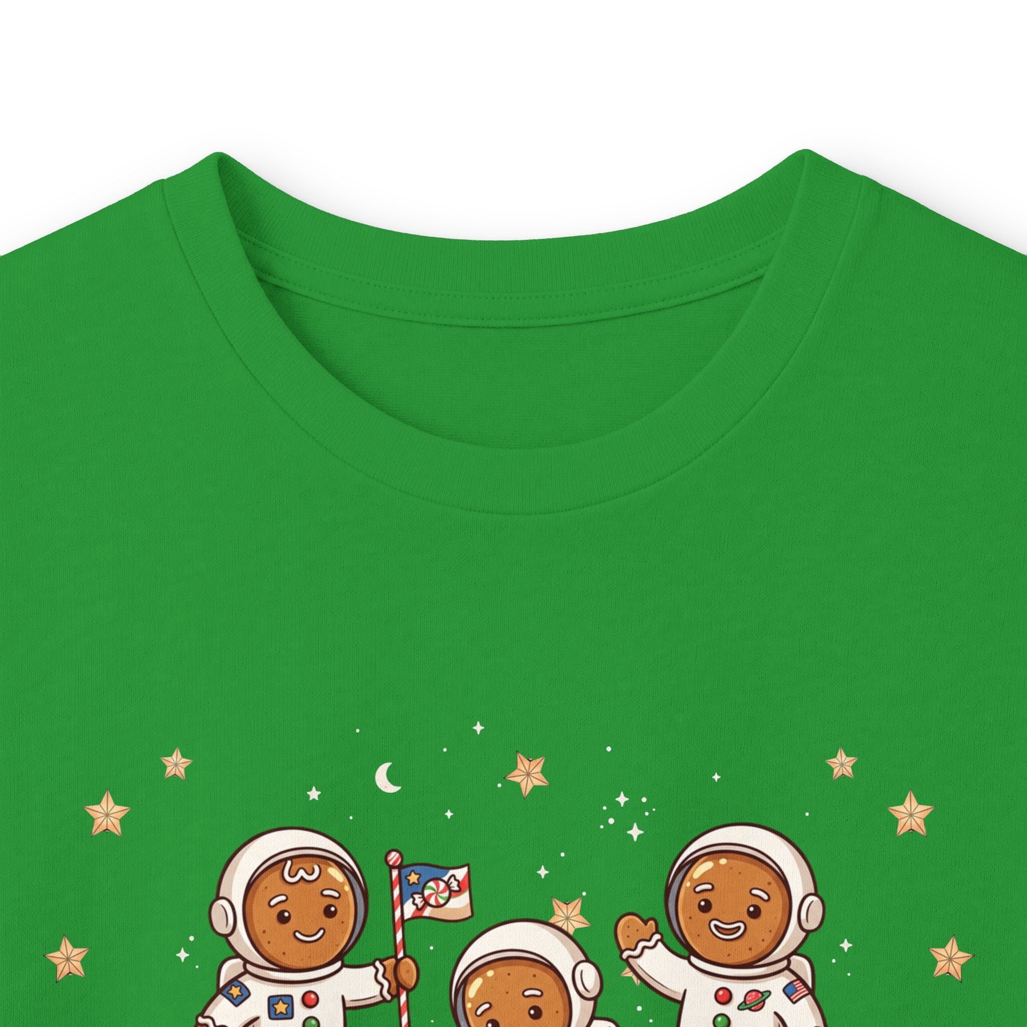 Christmas Gingerbread Crew Long Sleeve Tee — "Merry Christmas 2026"