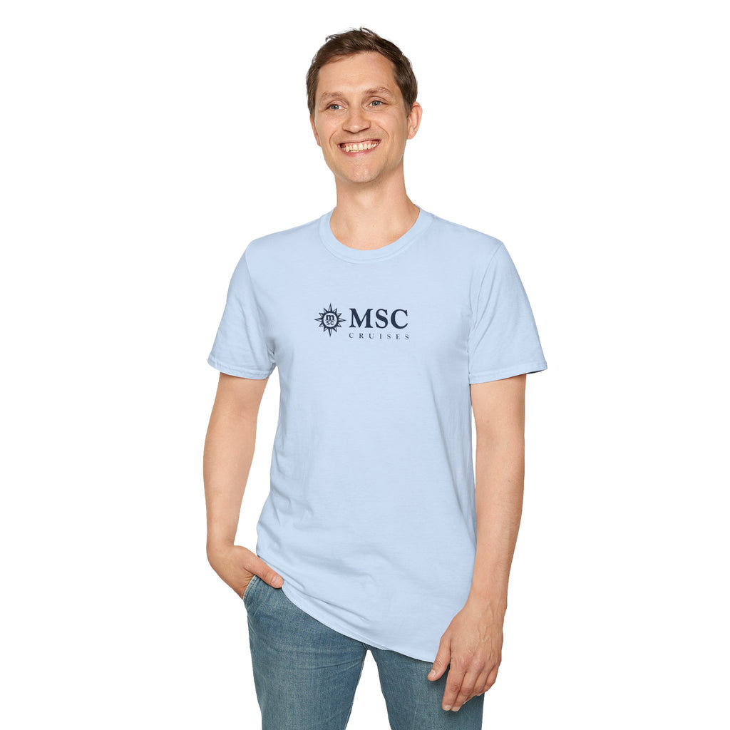 MSC World America Cruise T‑Shirt — Ship Specs & Silhouette Tee