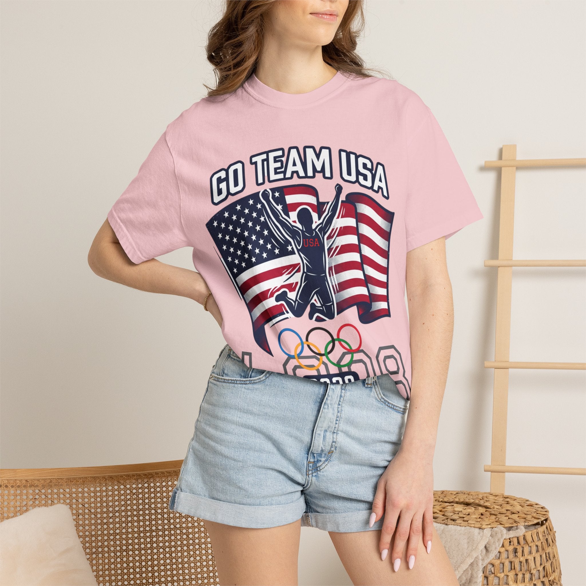 Team USA LA28 Olympics T-Shirt — Go Team USA Graphic Tee