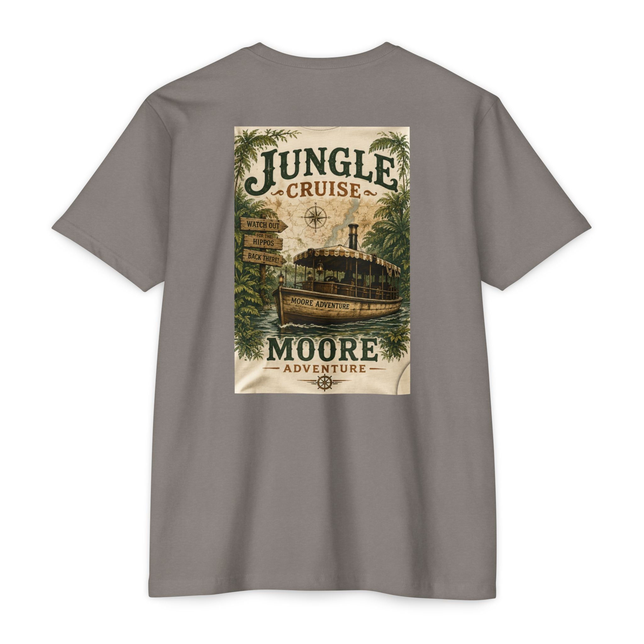 Jungle Cruise Adventure T-Shirt — Moore Riverboat Vintage Travel Tee