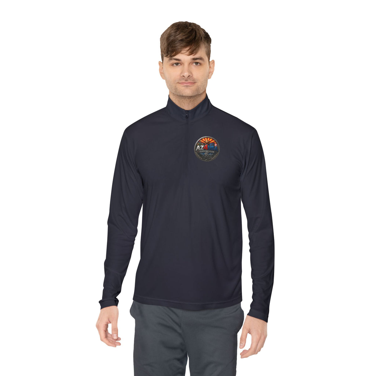 Quarter-Zip Pullover — Az4USA Cycling Club Graphic