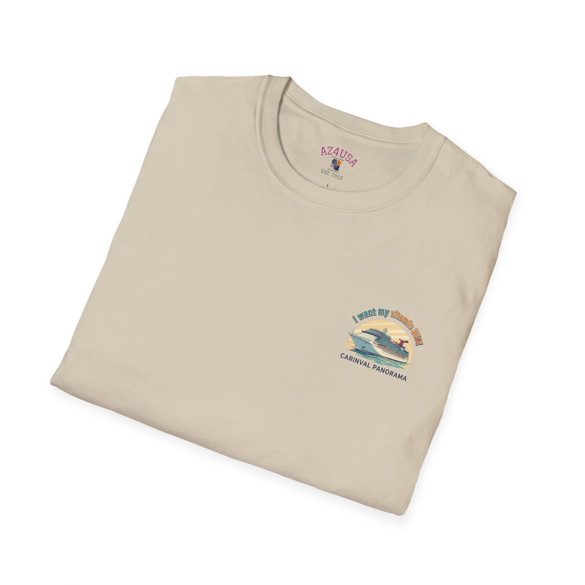 Cruise Boat T-Shirt — "I Saved My Vitamin Sea" Nautical Tee (2026 Cruise)
