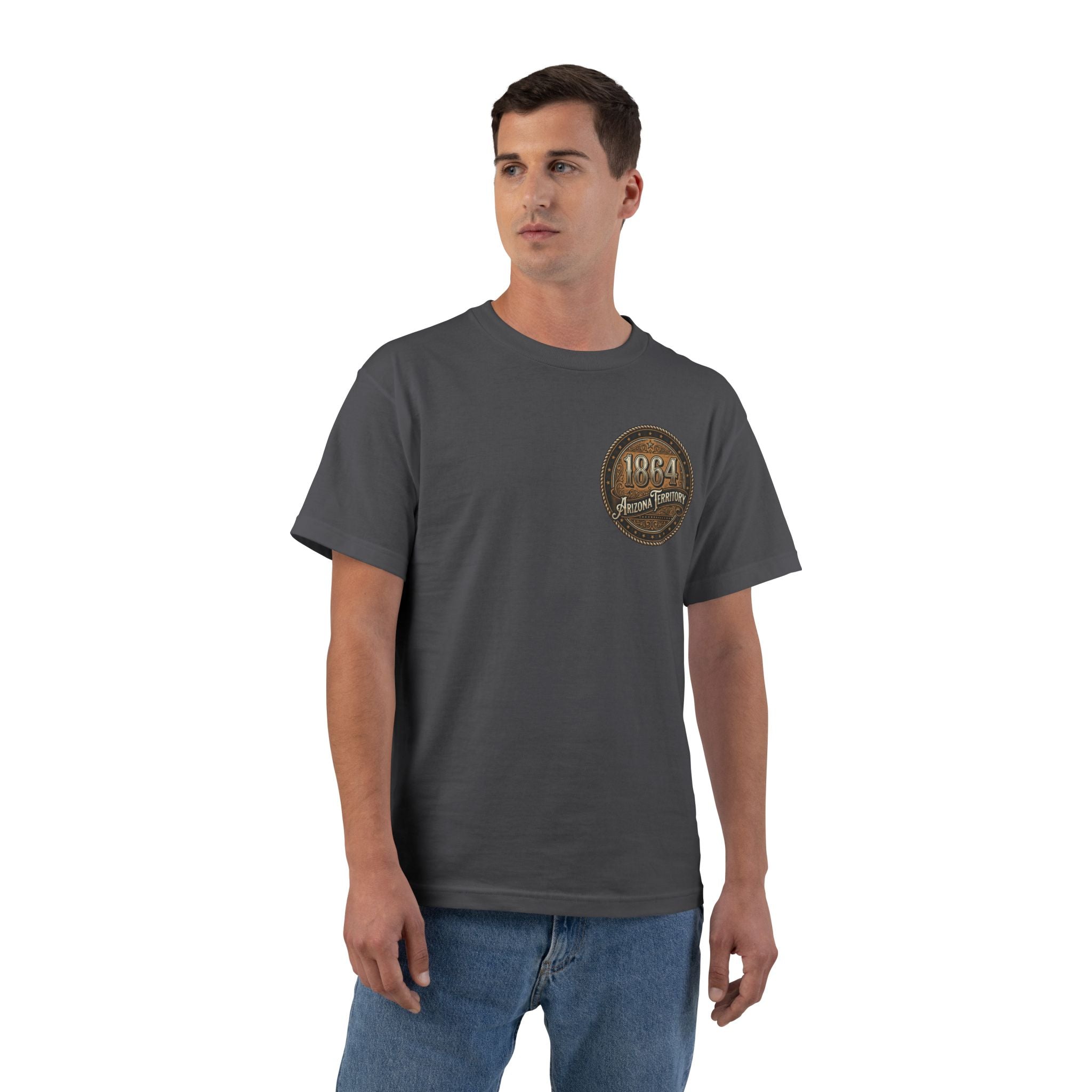 Arizona Territory 1864 T-Shirt — Vintage Map 'We Want Vegas Back' Tee