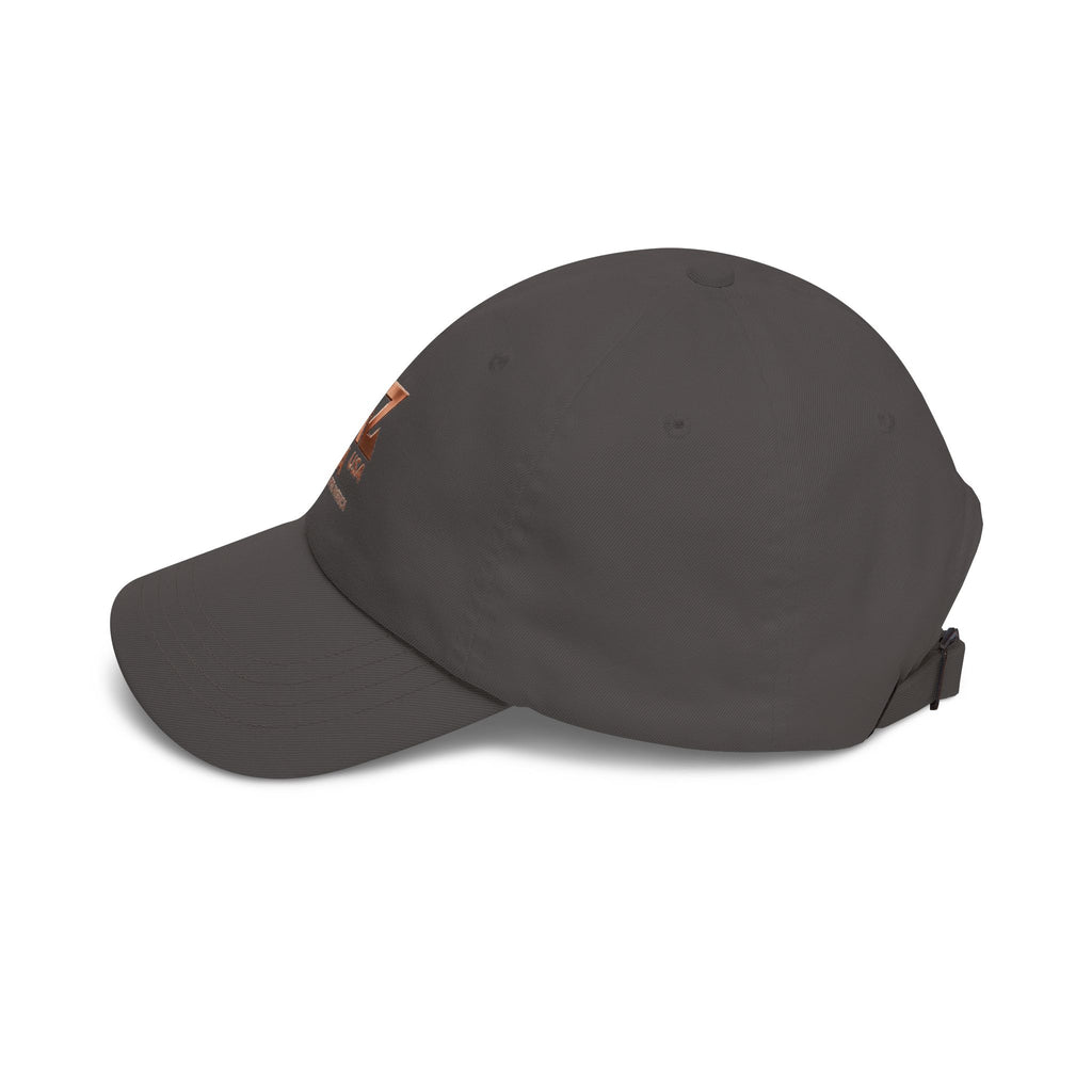 Classic Dad Cap — Metallic Rose Gold AZ4USA Embroidered Baseball Hat