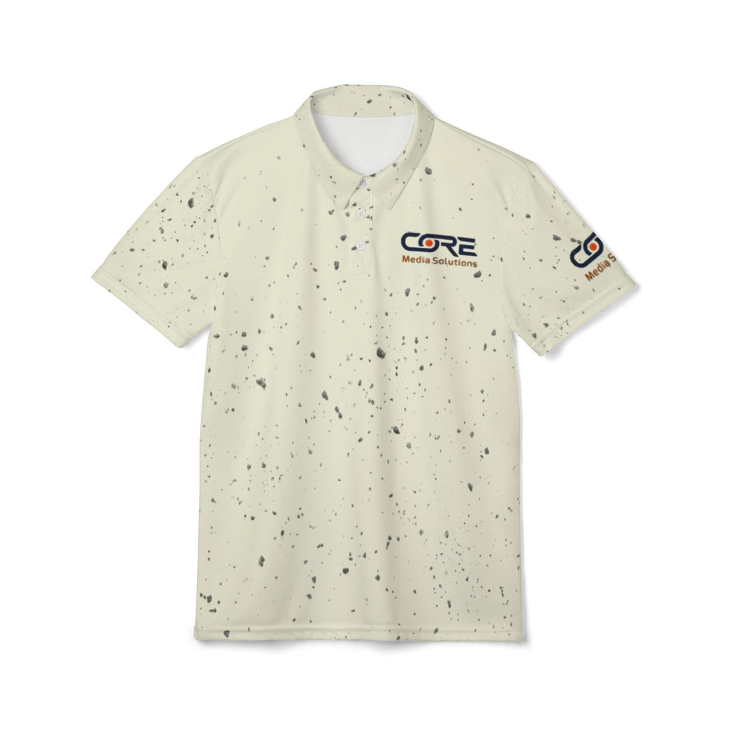 Core Media Systems Green Logo Polo Shirt