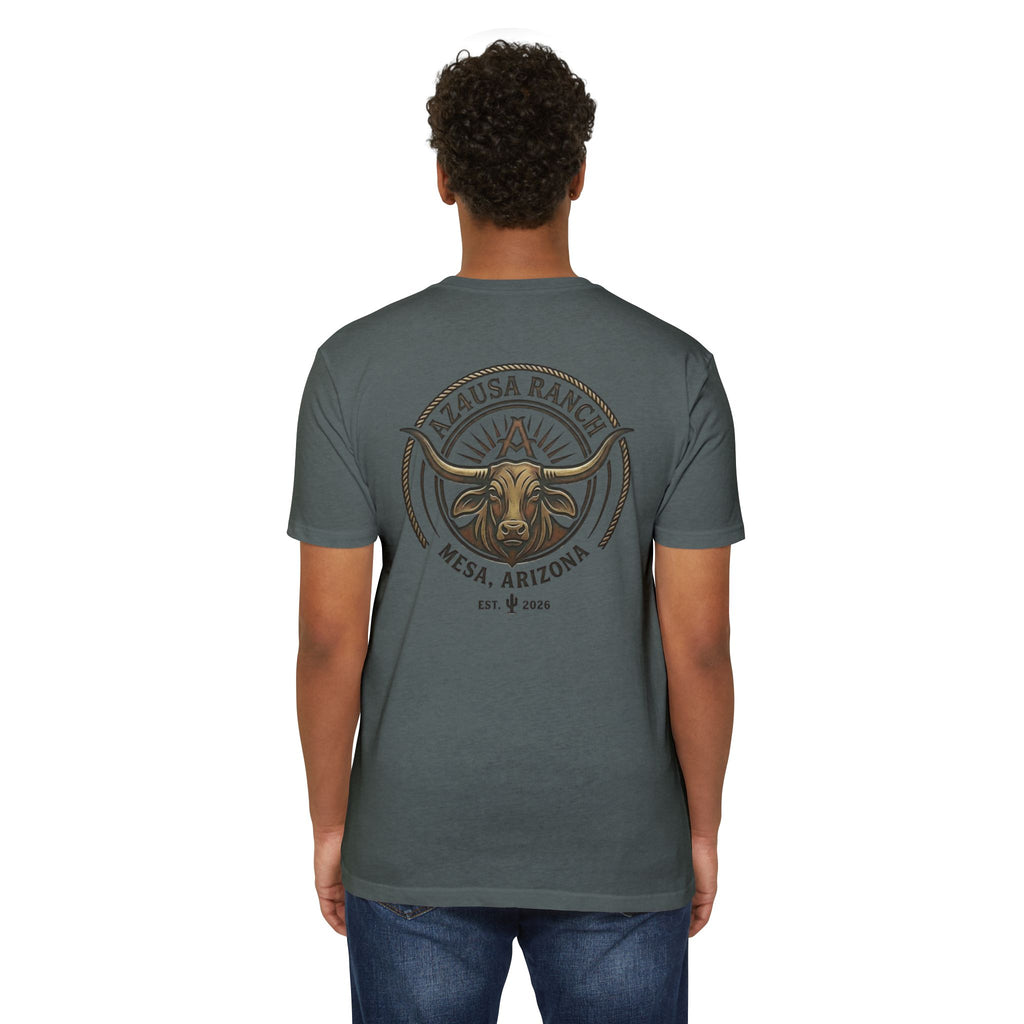 Arizona Ranch T-Shirt — "AZ4USA Ranch" Western Graphic Tee