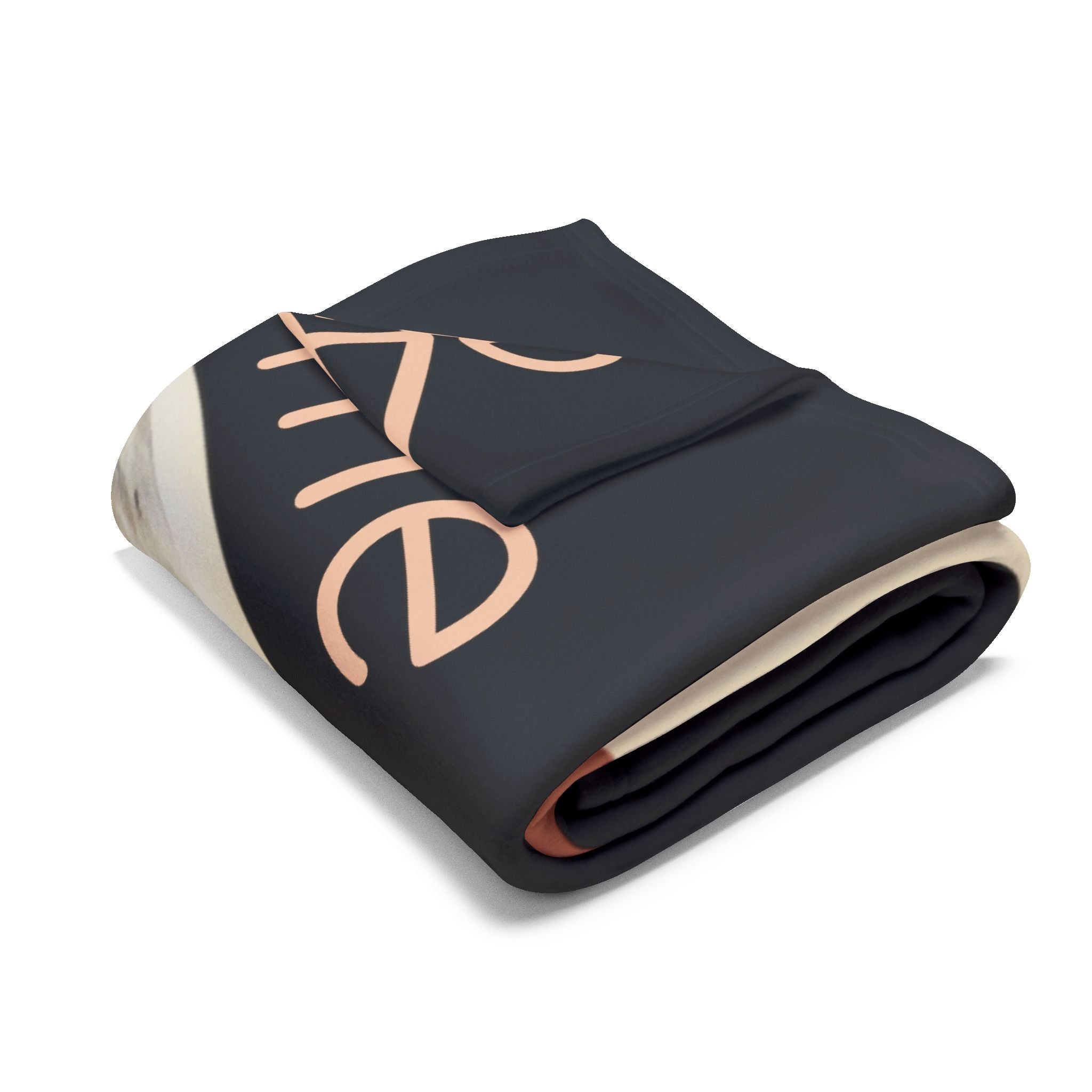 Desert Moon Fleece Blanket — "Mittens & Moon" Space4Me Throw